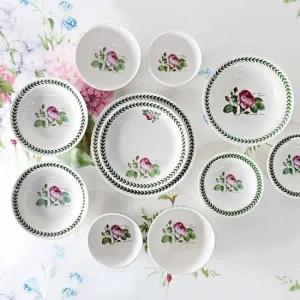 로즈포토 2인 식기세트 11p 식기세트 홈세트 그릇세트 접시세트 밥그릇세트 1인식기세트