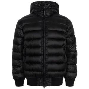 씨피컴퍼니 25FW 블랙 DD 쉘 후드 덕 다운 자켓 19CMOW002A 110416A 999