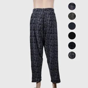 VIVADAY-SB424 밍크안감 남성 보온 털바지 XL임의배송