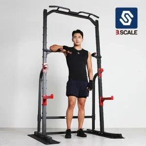 [비에스]헬스용품 스케일 하프랙 M