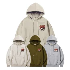 제네브 국내생산 특양 헤비 기모 후드티 미니베어/M-3XL까지