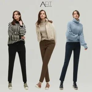 [어썸핏]21FW 테이퍼드핏 기모 본딩팬츠 3종_637665