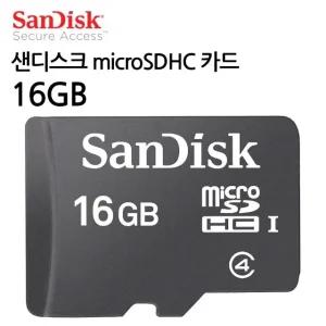 메모리 SD카드 microSDHC 카드 16GB (WFJL9F7)