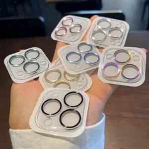 써클컬러링 후면카메라풀커버강화유리필름  14 14플러스공용 14프로 14프로맥스공용 개별포장