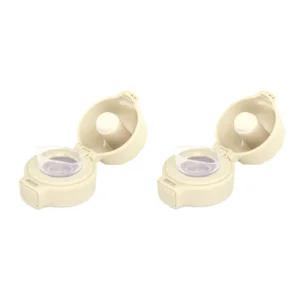 그로미미 유아 텀블러 호환캡 실리콘 팁 버터 2개