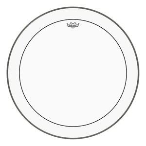 Remo 핀스트립 클리어 베이스 드럼헤드, 26인치