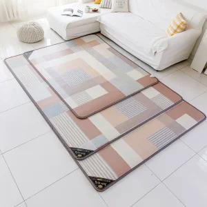 한일의료기 천년의아침 모던 베이지 전기장판 소형, 100x183