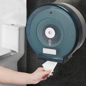 점보 롤 휴지 케이스 블루 블랙/롤휴지/점보롤/화장지/걸이봉/걸이/거실/디스펜서/업소용/접착식/화장실