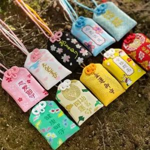 일본 부적 오마모리 소원성취 재물 시험 취업 복주머니 연인 수능 건강 행운의 합격 금전 사랑