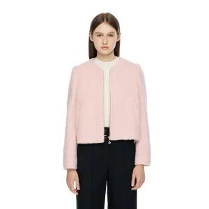 [듀엘](대구신세계)[신세계단독]퍼프 슬리브 부클 집업 자켓(D244MSF042)