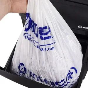 문서파쇄기 비닐봉투 파지함 세단기 50매입 65L