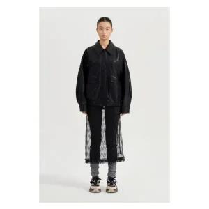 [롯데백화점]럭키슈에뜨 페이크 레더 점퍼 LQUAW25100