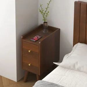 원목 협탁 틈새장 좁은공간 수납장 침대옆 테이블 다용도 탁자 서랍장