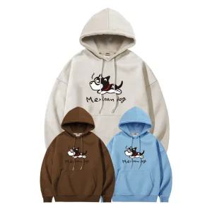 제네브 국내생산 특양 헤비 기모 후드티 멕시칸도그/M-3XL까지