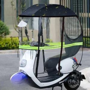 우비 캐노피 덮개 비가림막 방풍막 스쿠터 자전거