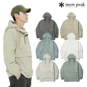 [롯데백화점]스노우피크 [최초가:179,000원] 캠플 아노락 캠핑룩 자켓 S22FURAN42_BS_L