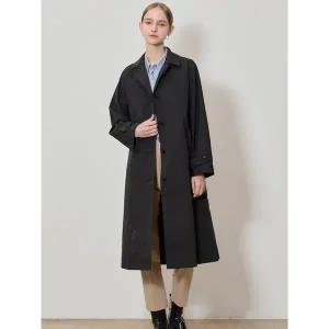 [쉬즈미스]SHESMISS)] 어텀드리밍 오픈 칼라 트렌치코트 (택가격: 538000원)