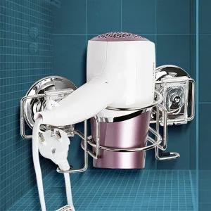 와이어 드라이기거치대 홀더 꽂이 헤어 선반 욕실흡착 드라이어걸이