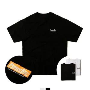 반팔티셔츠 빠른출고 파워 프린트 반팔티 2color 국내생산