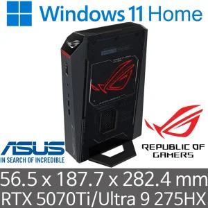 ASUS ROG NUC 2025 NUC15JNK9X389A0 Win11 Home (32GB 램/1TB M.2 Gen4 SSD) Ultra 9 275HX/RTX 5070 Ti