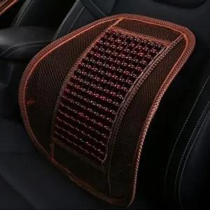 등쿠션 원스 원목 자동차등받이 와인 차량용 자동차등받이 등받이 등받이시트 망사등받이