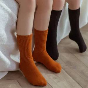 [킨즈]마이리틀싹스 메이플 쫀쫀골지 중목 아동 어린이 아동양말  (6종 6켤레)