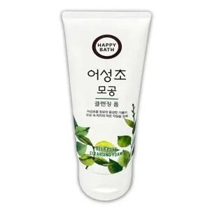 해피바스 어성초 모공 클렌징폼 200g -TJ 폼클렌징 클렌징 클렌저 세수 세면 세안 샤워용품 목욕용품