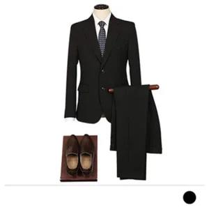 남성정장 정장 빅사이즈 정장세트 춘하복 투버튼 봄