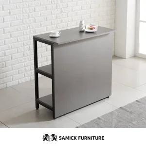 [삼익가구]라운지 900 수납 홈바형 아일랜드 식탁