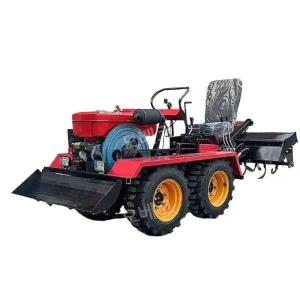 소형트랙터 농사트럭 구루마 회전 경운기 4륜 농기계