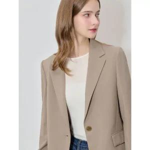 [쉬즈미스]품격있는 베이직 원버튼 재킷 택가격 338000원 _P405921915