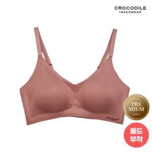 [크로커다일] 모달스킨 스트랍 감탄브라 브라1종 브라운로즈