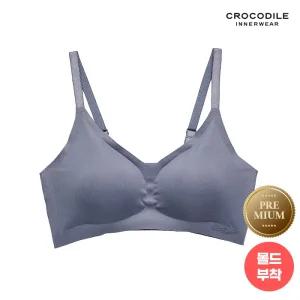 [크로커다일] 모달스킨 스트랍 감탄브라 브라1종 크라운블루