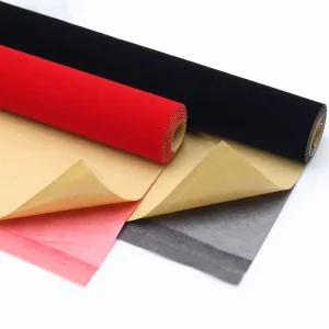 벨벳원단시트지 접착 벨벳 스웨이드 리폼 시트 패브릭 블랙