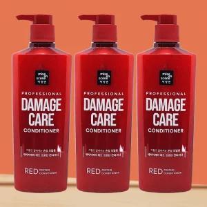 미쟝센 데미지케어 레드 프로틴 린스 컨디셔너 680ml 3개