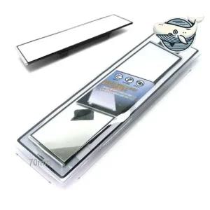 슬림 차량 룸미러 광택 코팅 와이드 후방 룸미러 빽미러 와이드형룸미러 와이드형빽미러