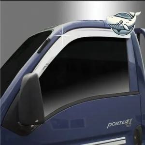 도어바이저 크롬 커버 스타일링 외관 보호 필름 포터2선바이저 자동차선바이저 차량용선바이저