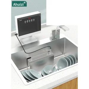 소형식기세척기 가정용 초음파 그릇 수저 야채 세정기 초음파 식기세척기 - 380W