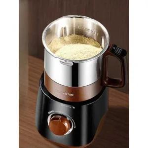 콩가는기계 방앗간 고추가루 연삭기 곡물 밀 제분기 갈색 제분기-1.1L 대용량