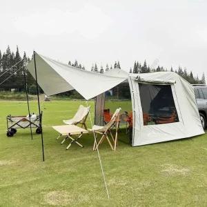 SUV 텐트 꼬리 도킹 낚시 후면 차박 방수 캠핑 차양막 차량텐트(외측/4.2kg)-색상메모