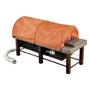 온열 돔 찜질 기기 전신 바디 건식 원적외선 열돔 온열기(190x75cm)+세트