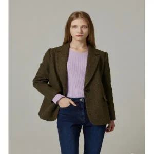 [롯데백화점]나이스클랍 라운드골지 니트 탑(N233YWK820)