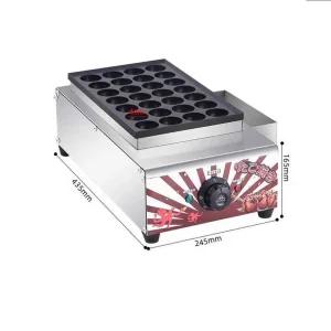 타코야키기계 가정용 베이킹 플레이트 소형 메이커 전기 가열 28홀 타코야끼 기계