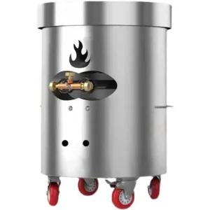 밤 굽는기계 견과류 은행 땅콩 구이 로스팅 회전 머신 로스팅머신(15형/가스+배터리유형)