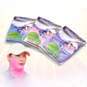 야외 골프 마스크 마스크 국산 자외선파차단 핑크 볼