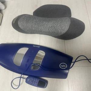 슬룸 허리마사지기 허리안마기 온열 진동 안마기 (허리편한케어 V2+목베개플러스)