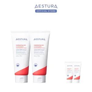 [본사직영]에스트라 테라크네365 클리어 딥 클렌징 폼 200g 2개 + 클렌징폼 30g 2개