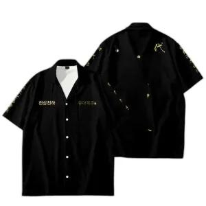 도쿄리벤져스 반티 자켓 패션 교복 특공복 마이키 제품 세트 져지 반팔티 만지로