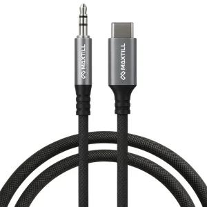 맥스틸 MC-CA C타입 to AUX 스테레오 오디오 케이블 0.5M 스마트폰 옥스 억스 연결 선 차량용 스피커