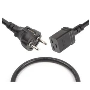 UPS 서버 의료기기 C19 사각 전원 파워 케이블 5M 250V 16A